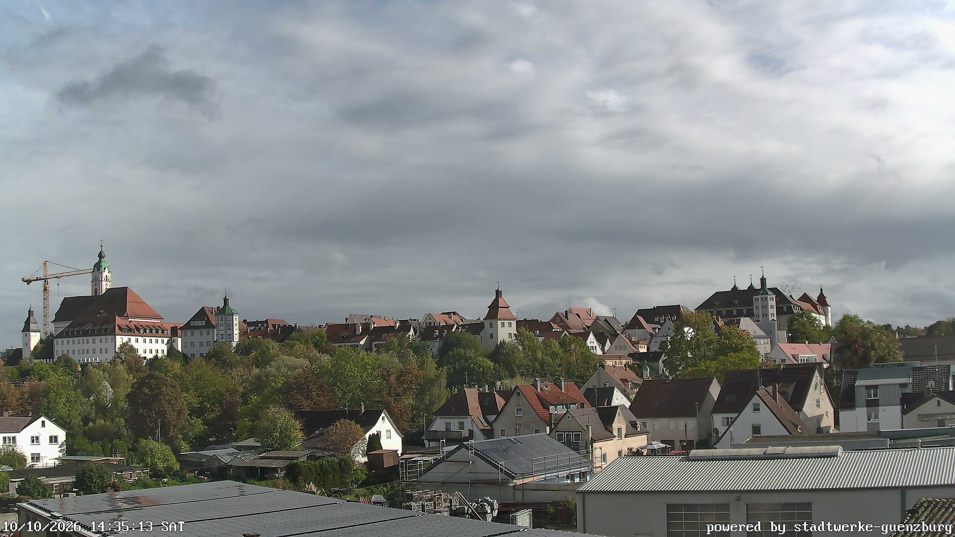 Archived image Webcam Historic City Günzburg