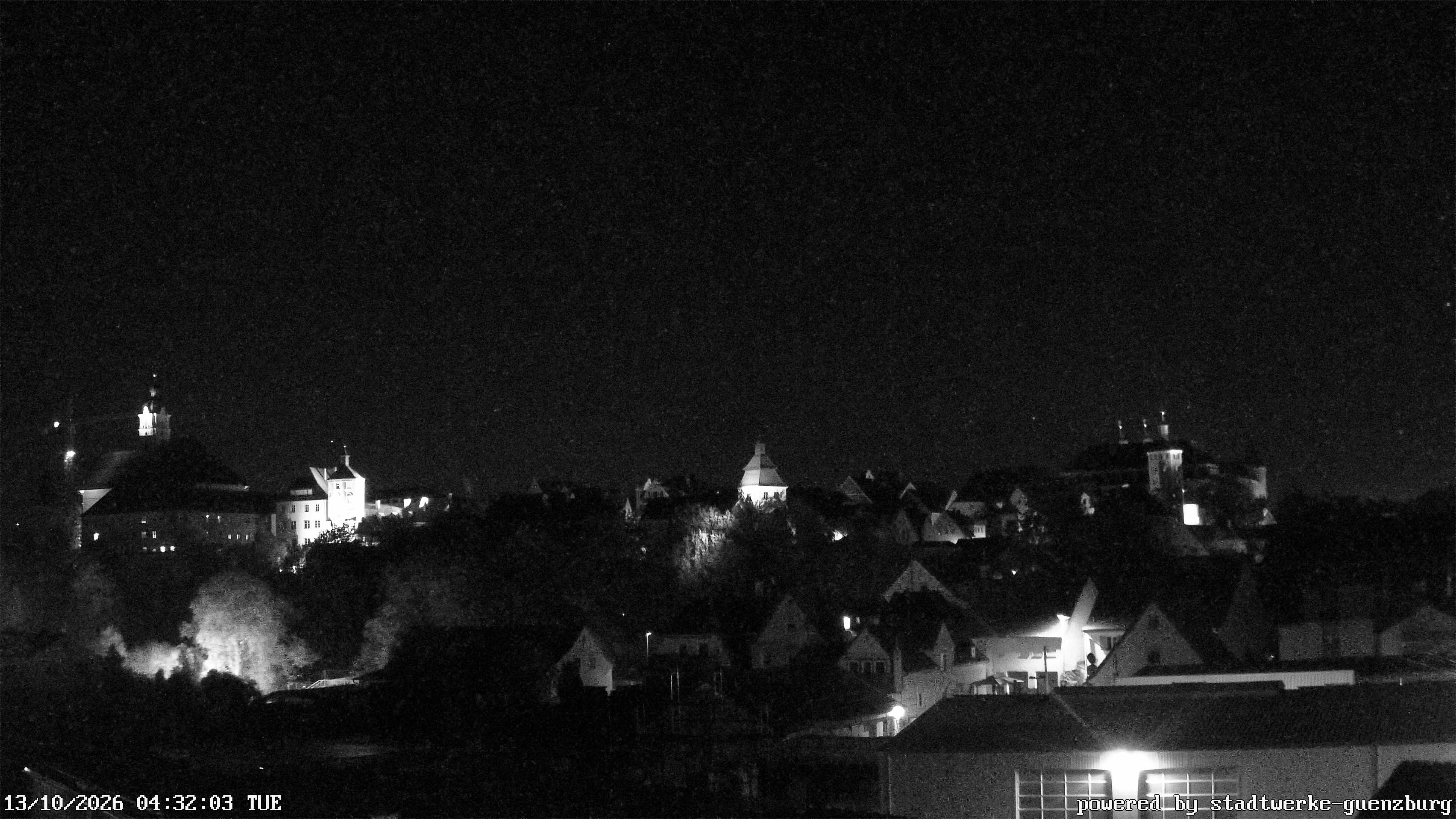 Archiv Foto Webcam Günzburg Altstadt