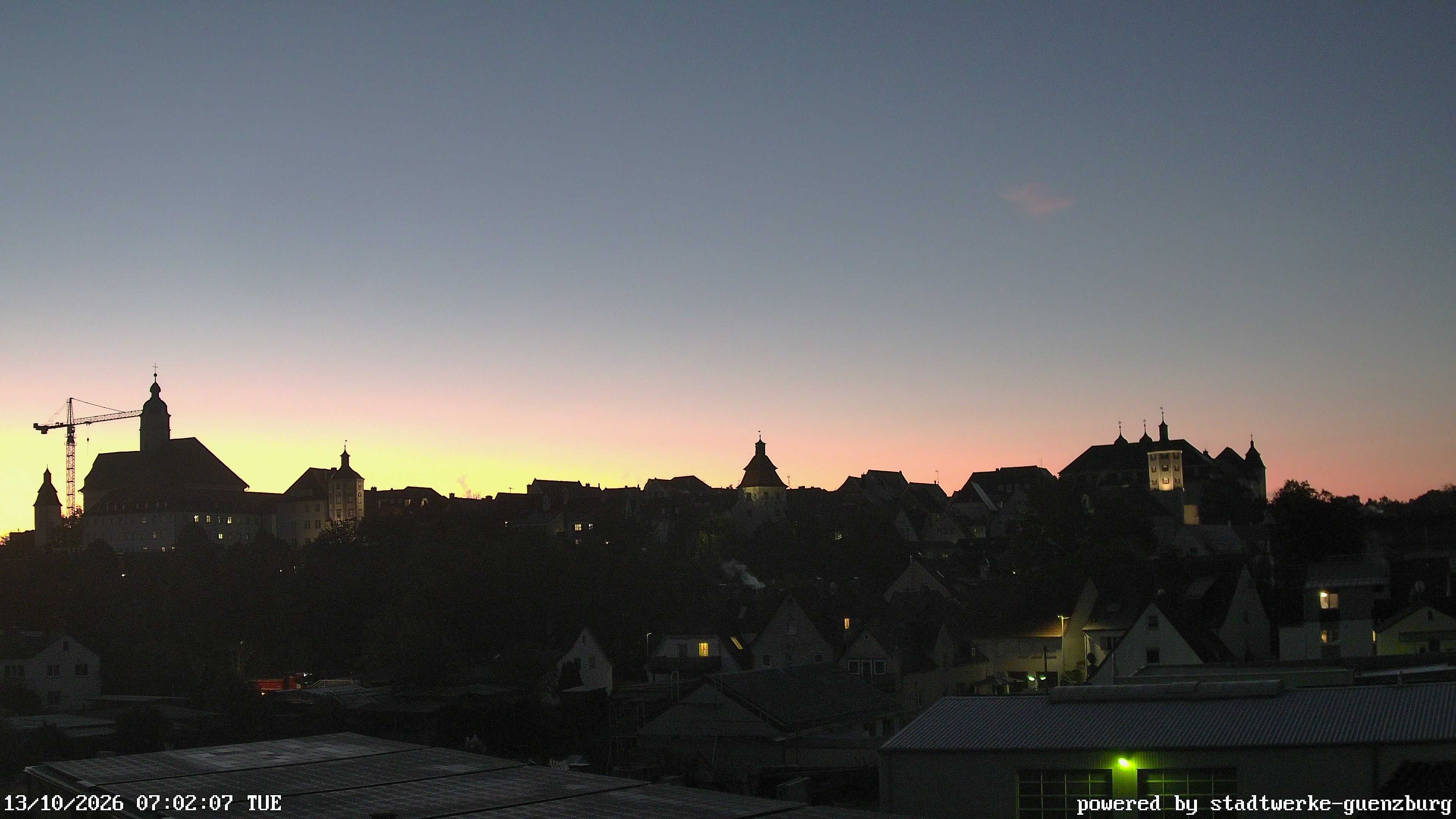 Archiv Foto Webcam Günzburg Altstadt