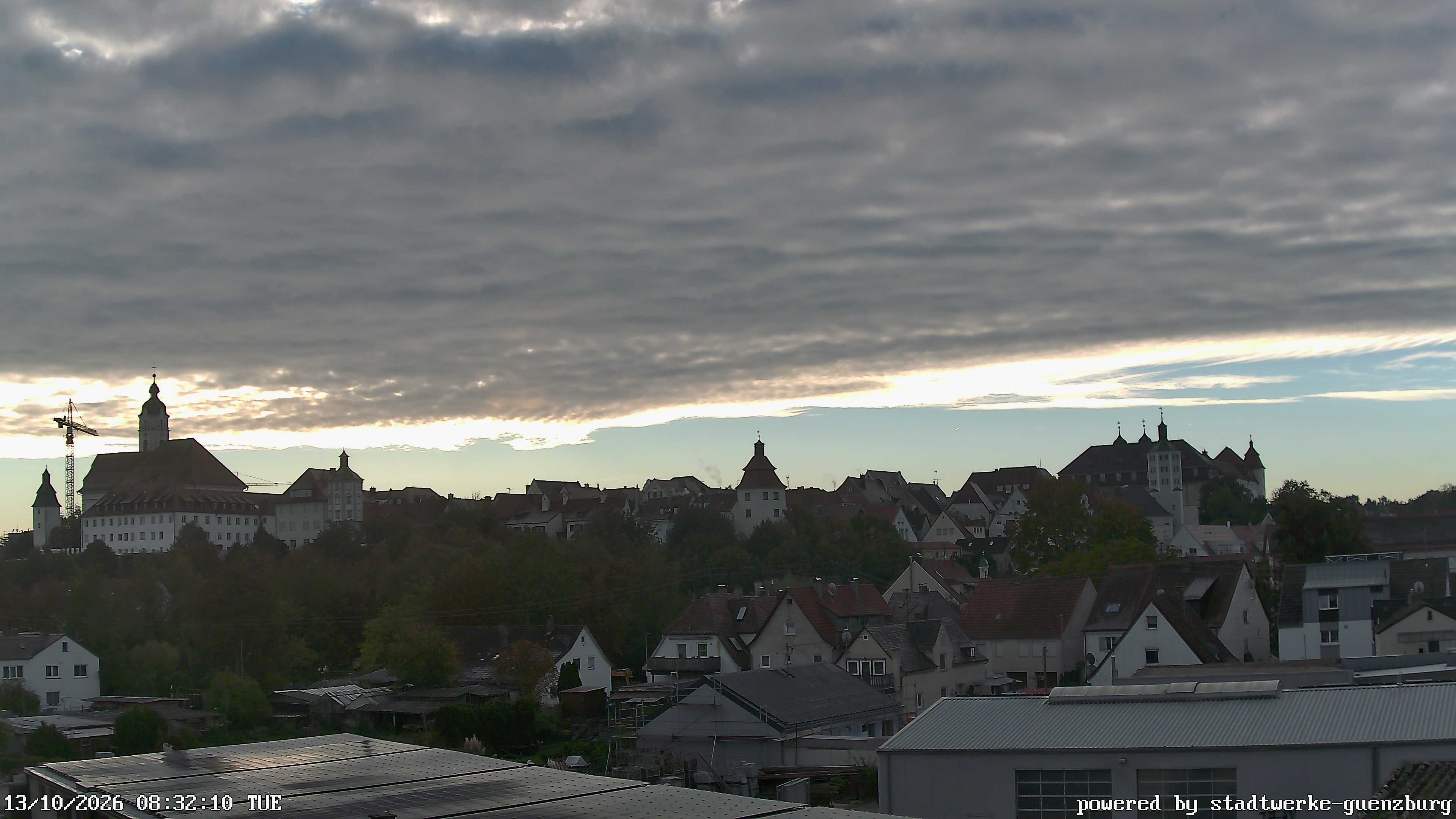 Archiv Foto Webcam Günzburg Altstadt