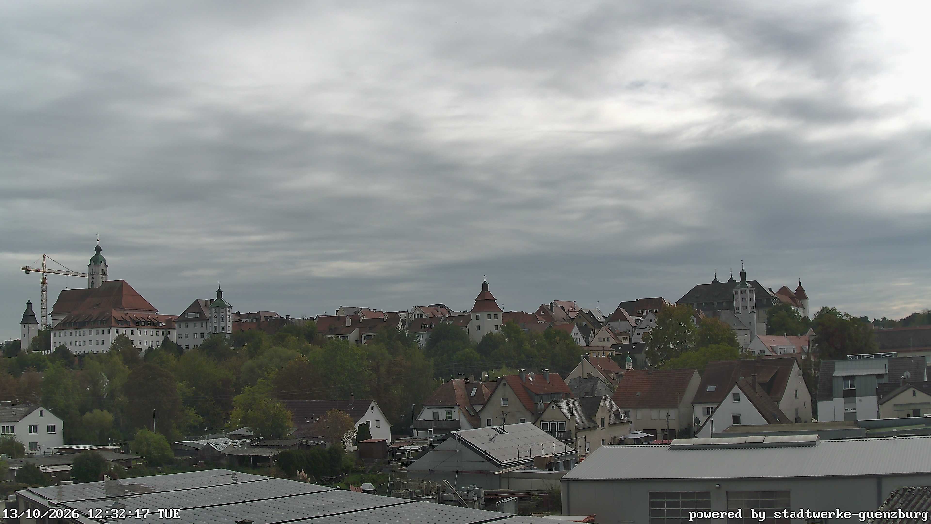 Archiv Foto Webcam Günzburg Altstadt