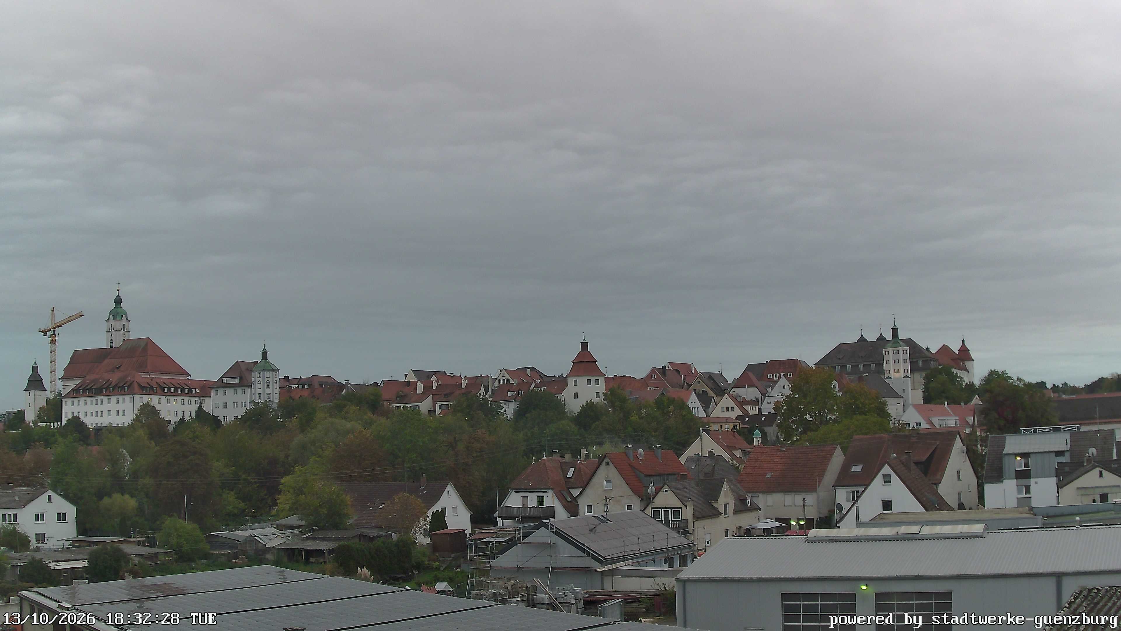 Archiv Foto Webcam Günzburg Altstadt