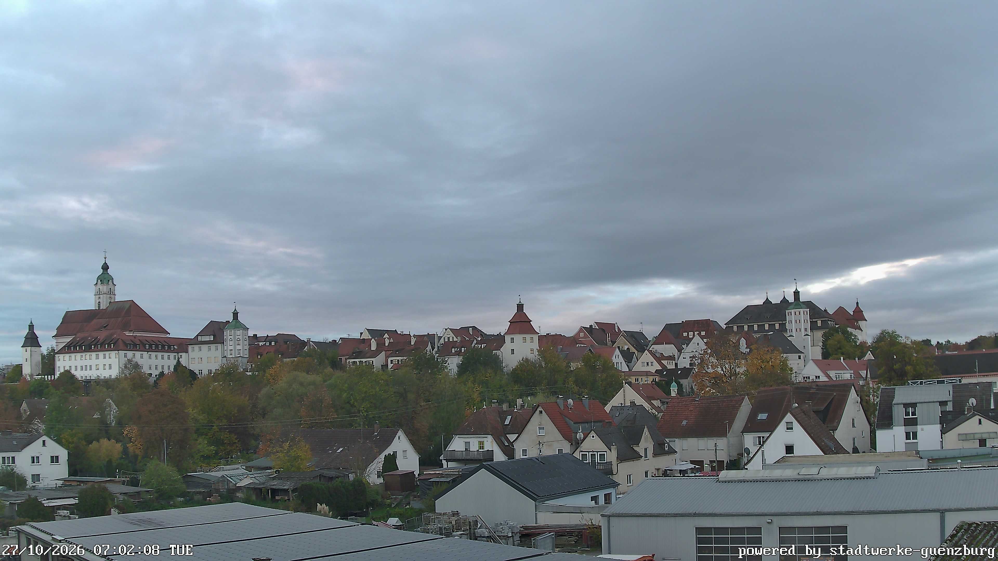 Archiv Foto Webcam Günzburg Altstadt