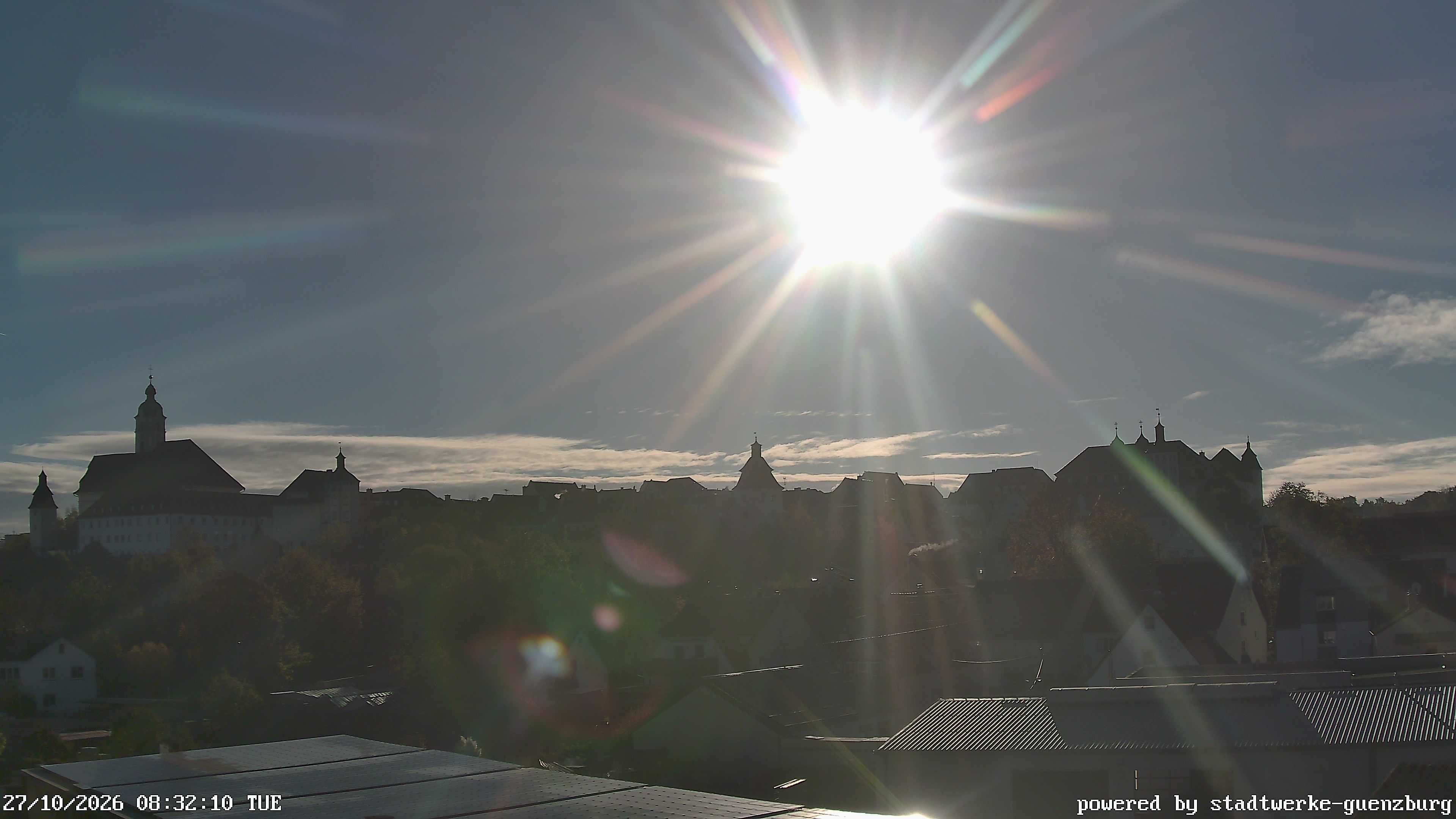 Archiv Foto Webcam Günzburg Altstadt