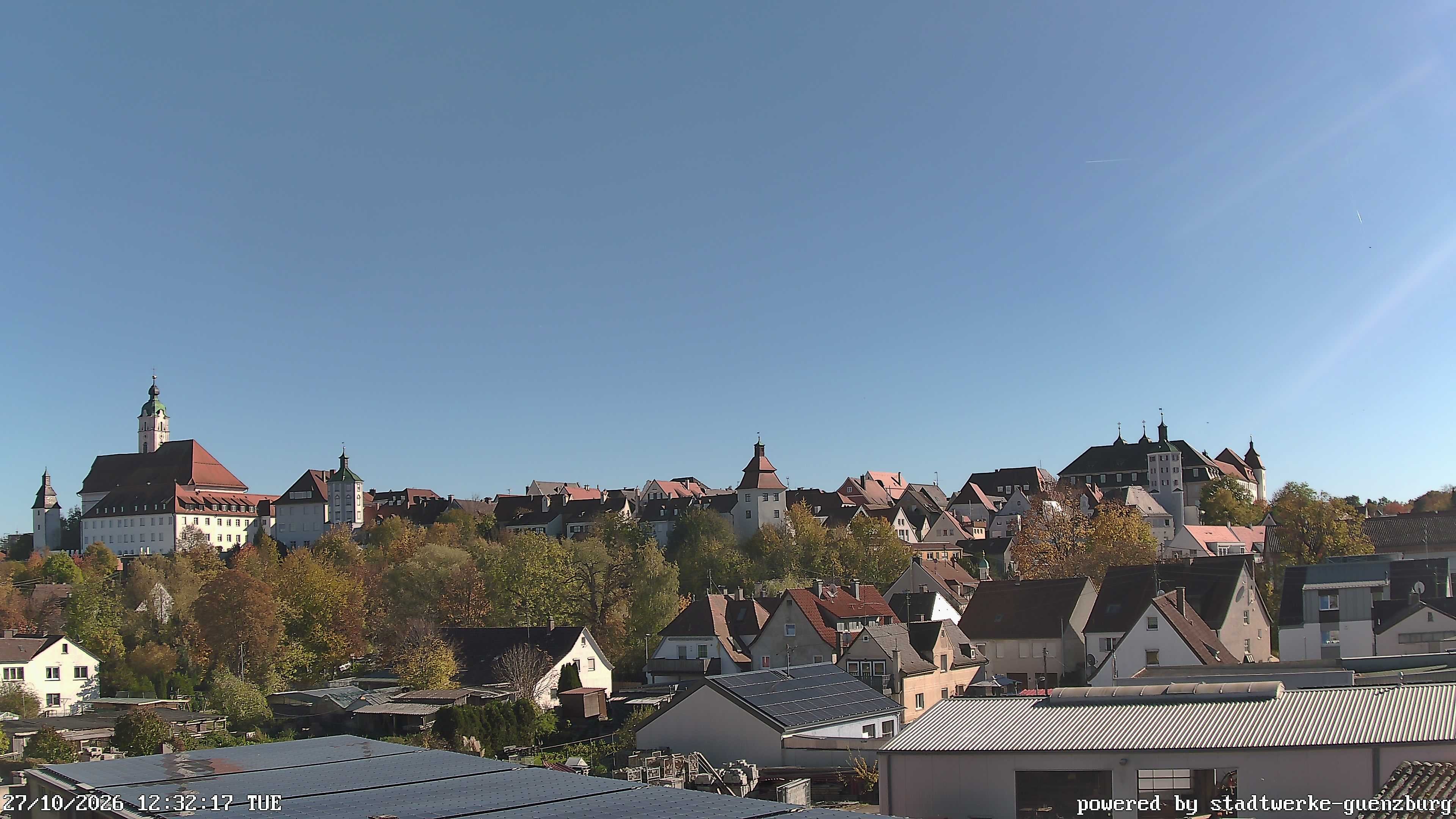 Archiv Foto Webcam Günzburg Altstadt