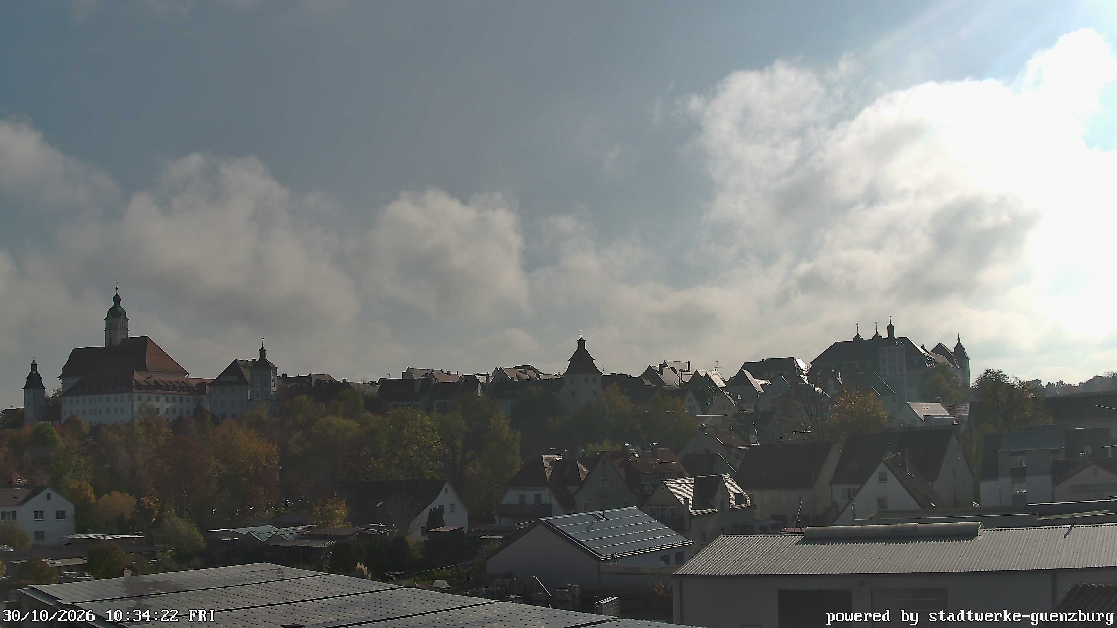 Archiv Foto Webcam Günzburg Altstadt