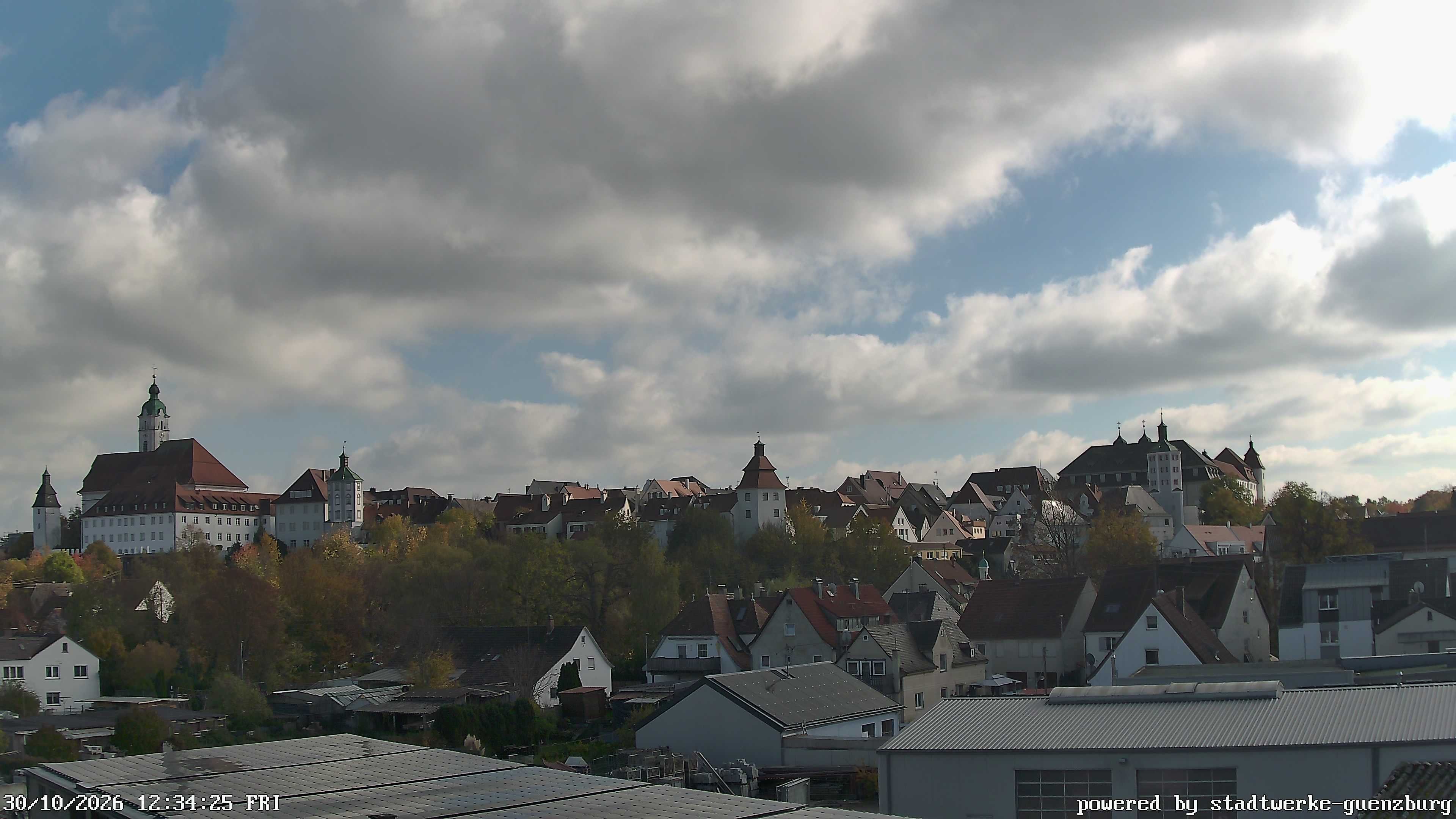 Archiv Foto Webcam Günzburg Altstadt