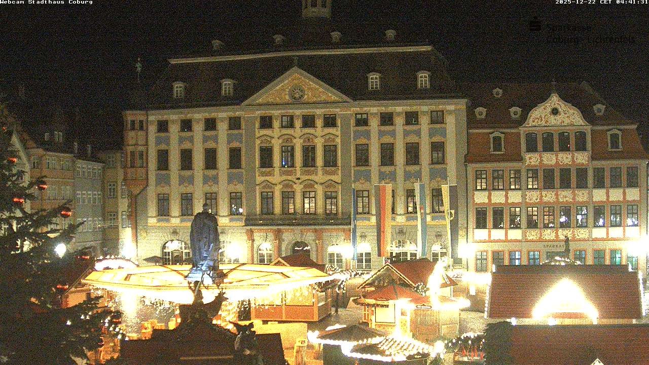 Archiv Foto Webcam Stadthaus Coburg