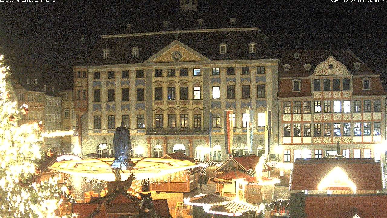 Archiv Foto Webcam Stadthaus Coburg