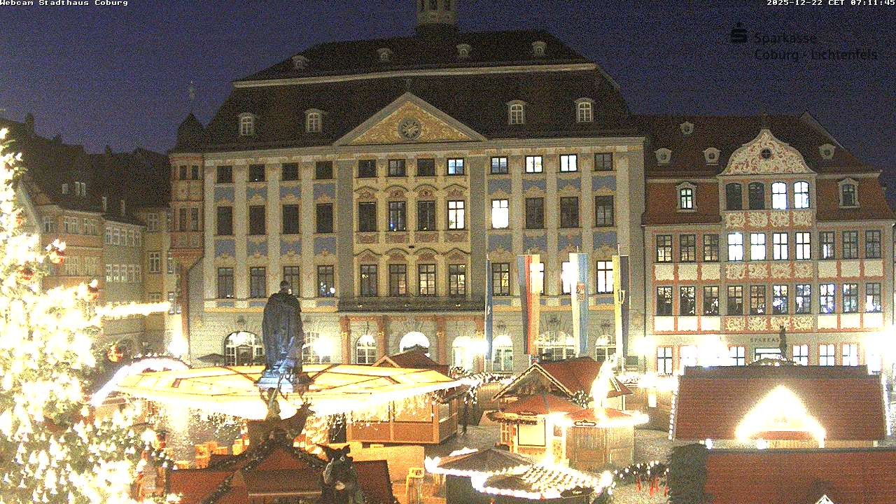Archiv Foto Webcam Stadthaus Coburg