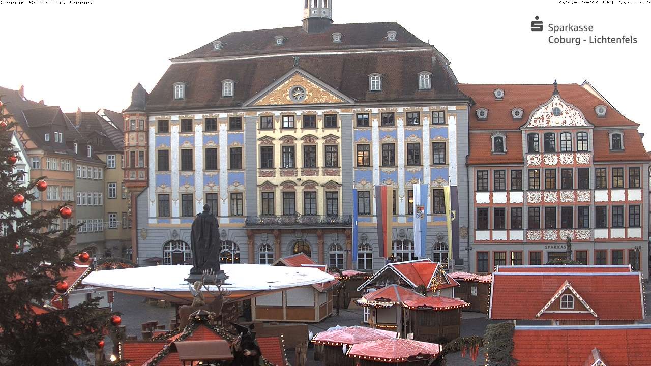 Archiv Foto Webcam Stadthaus Coburg
