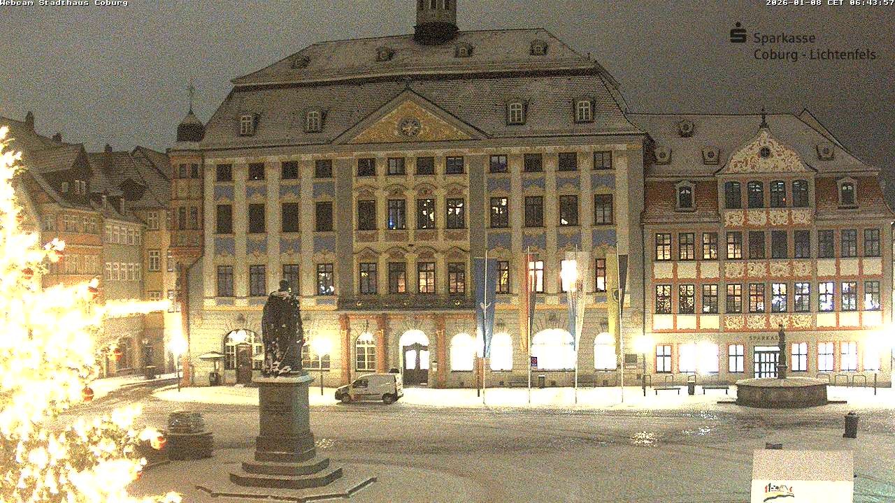 Archiv Foto Webcam Stadthaus Coburg
