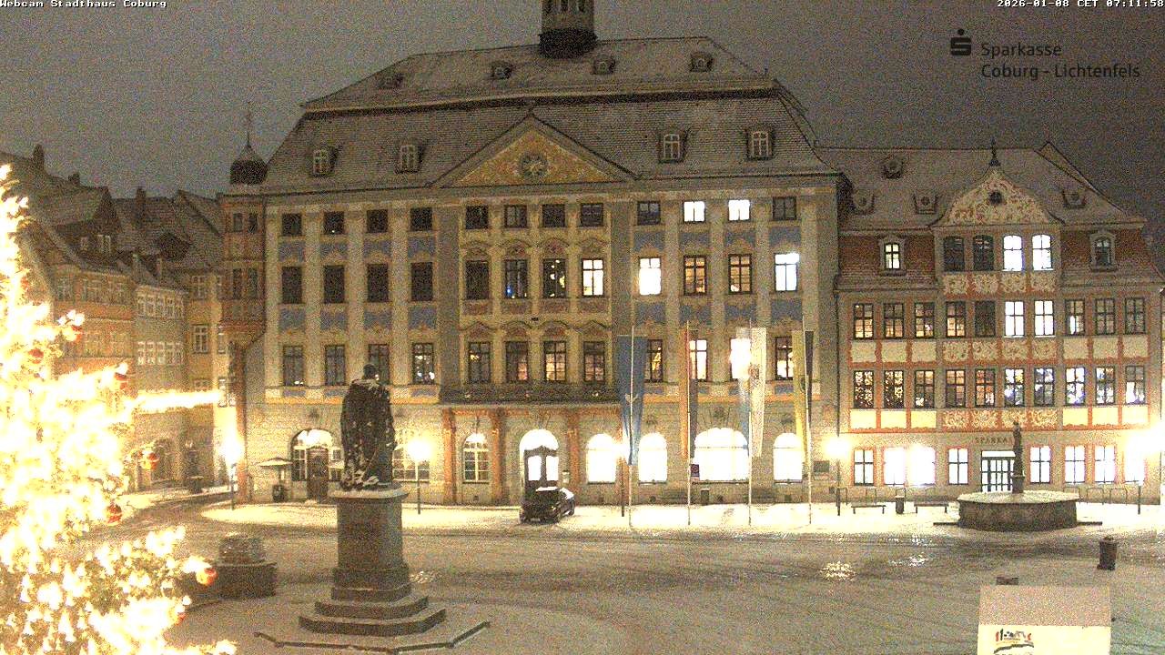 Archiv Foto Webcam Stadthaus Coburg