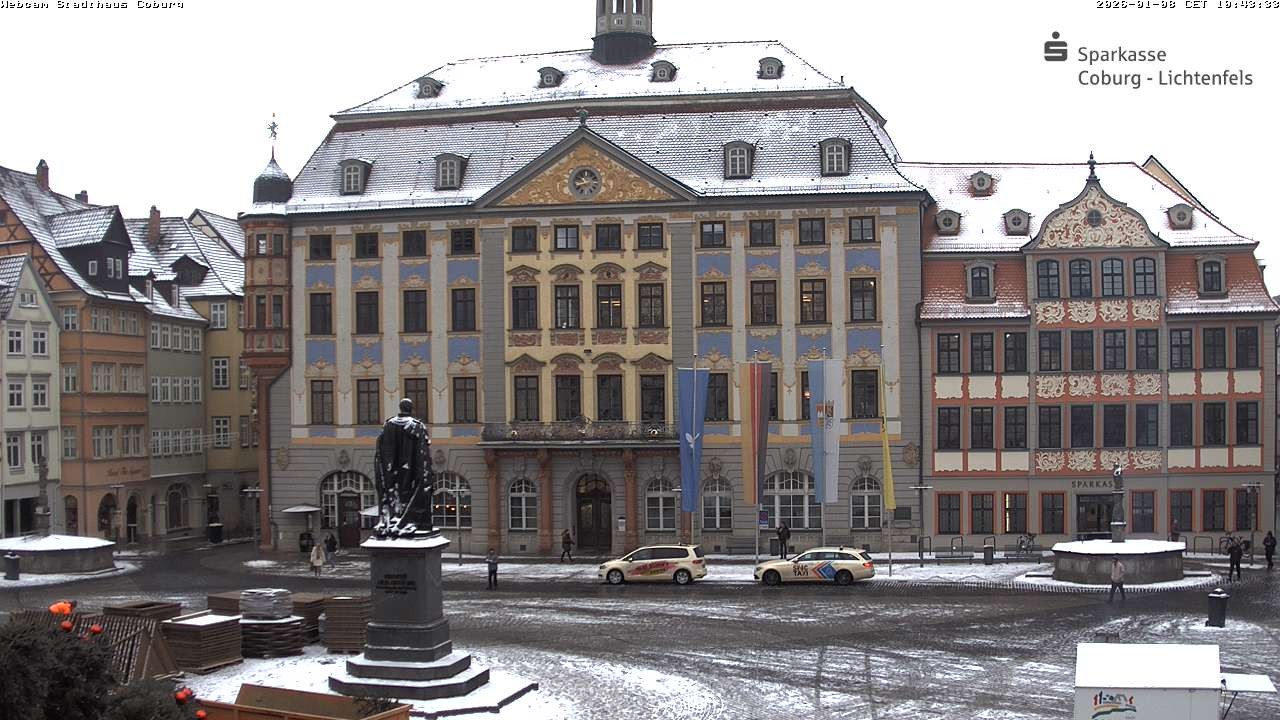Archiv Foto Webcam Stadthaus Coburg