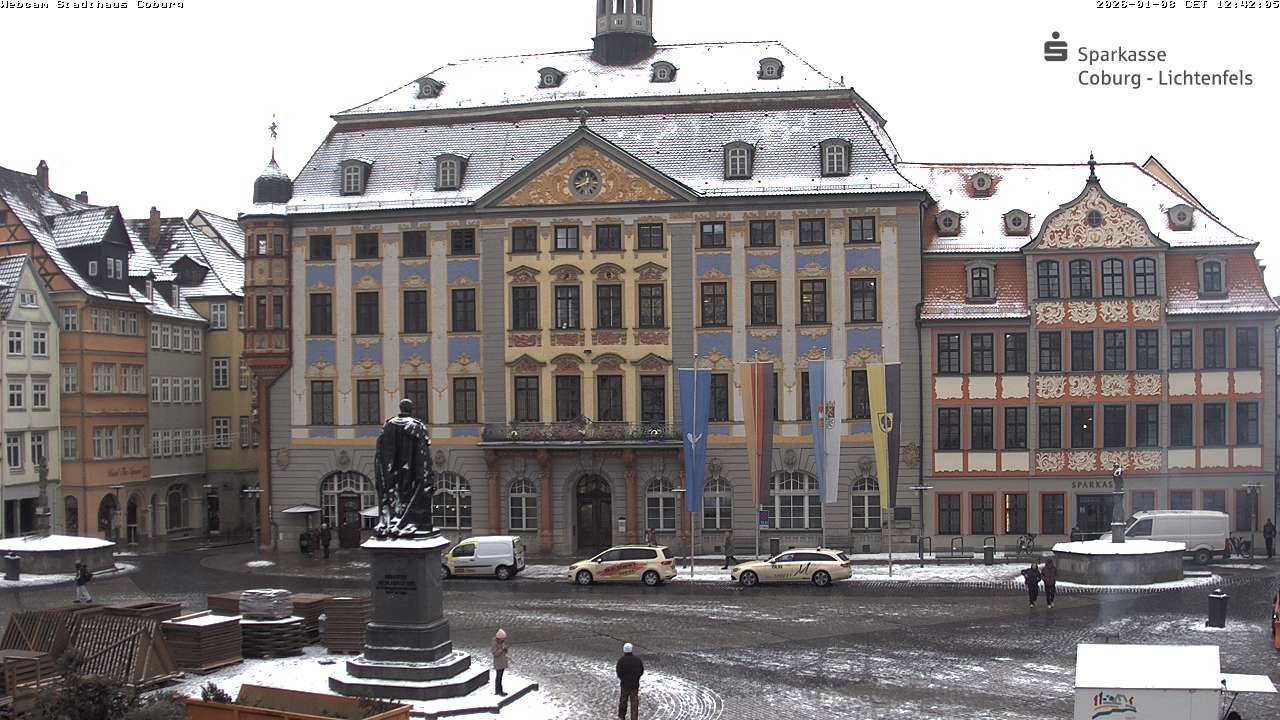 Archiv Foto Webcam Stadthaus Coburg