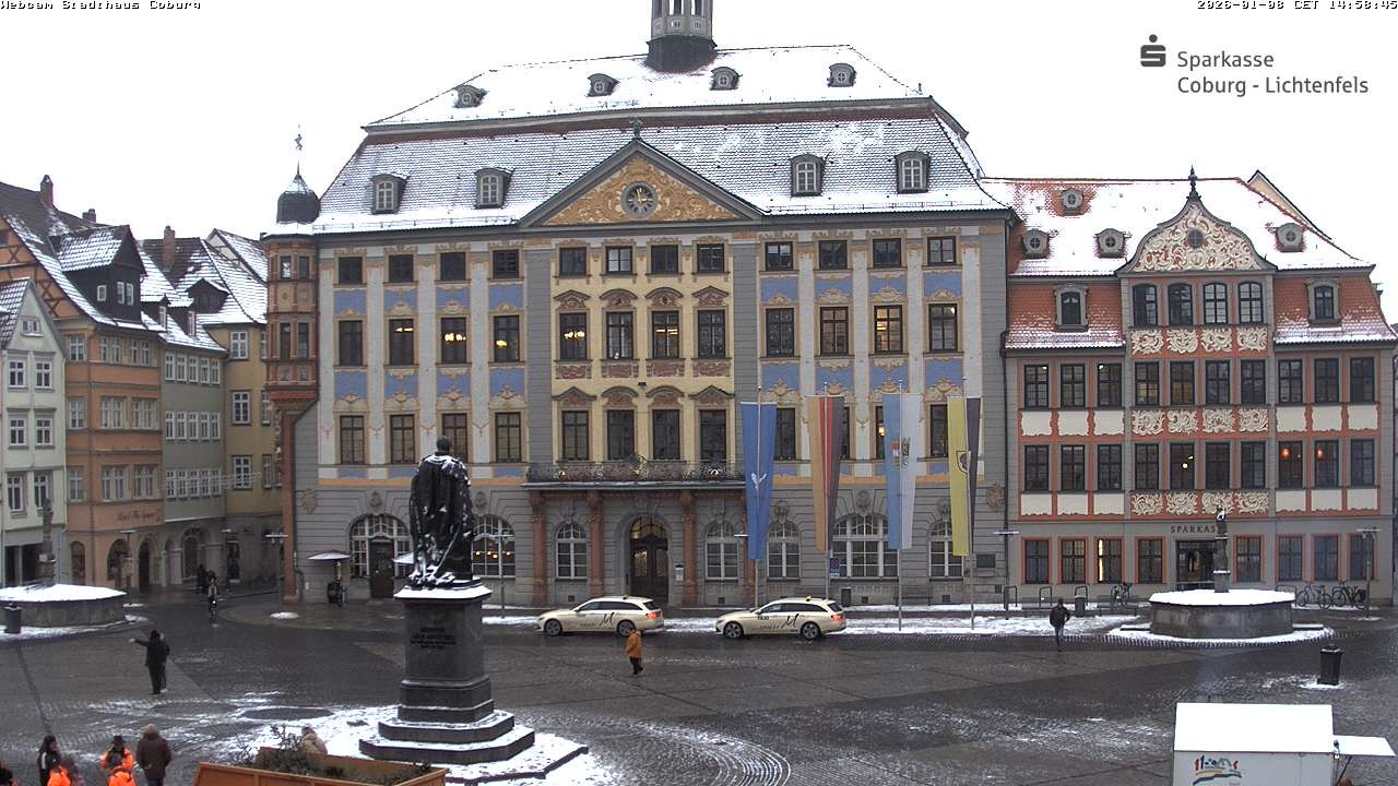 Archiv Foto Webcam Stadthaus Coburg