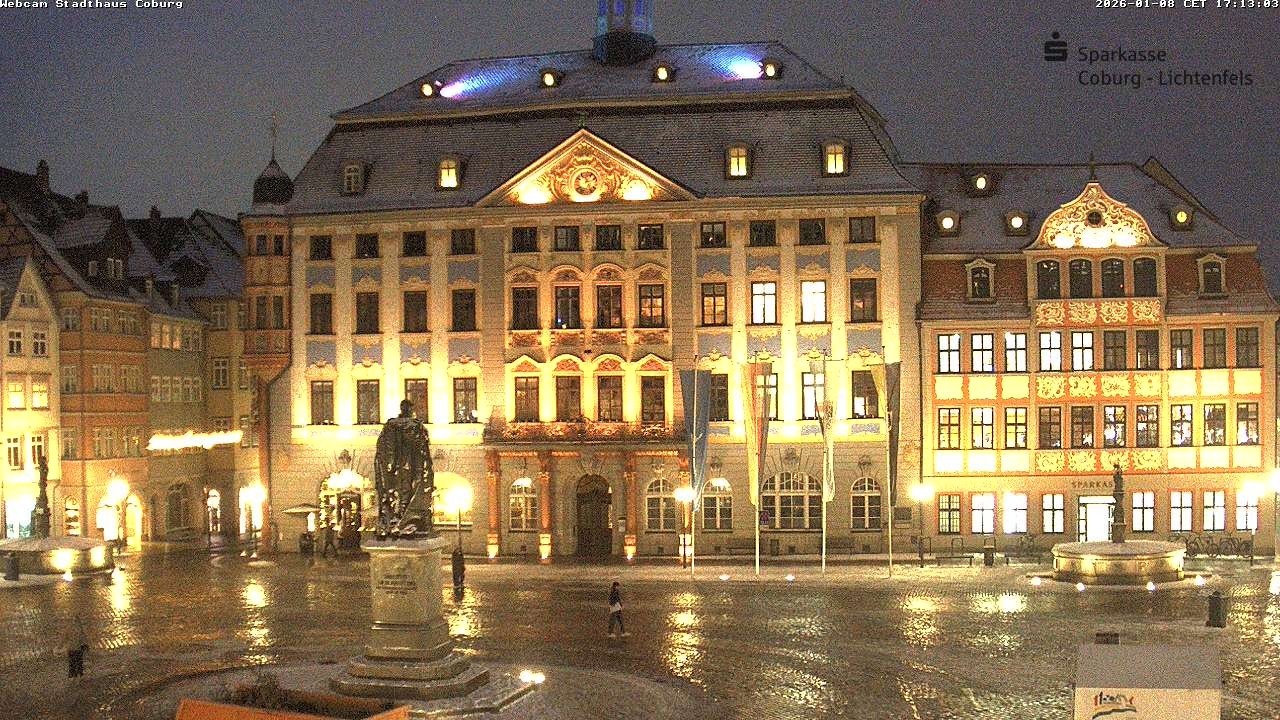 Archiv Foto Webcam Stadthaus Coburg
