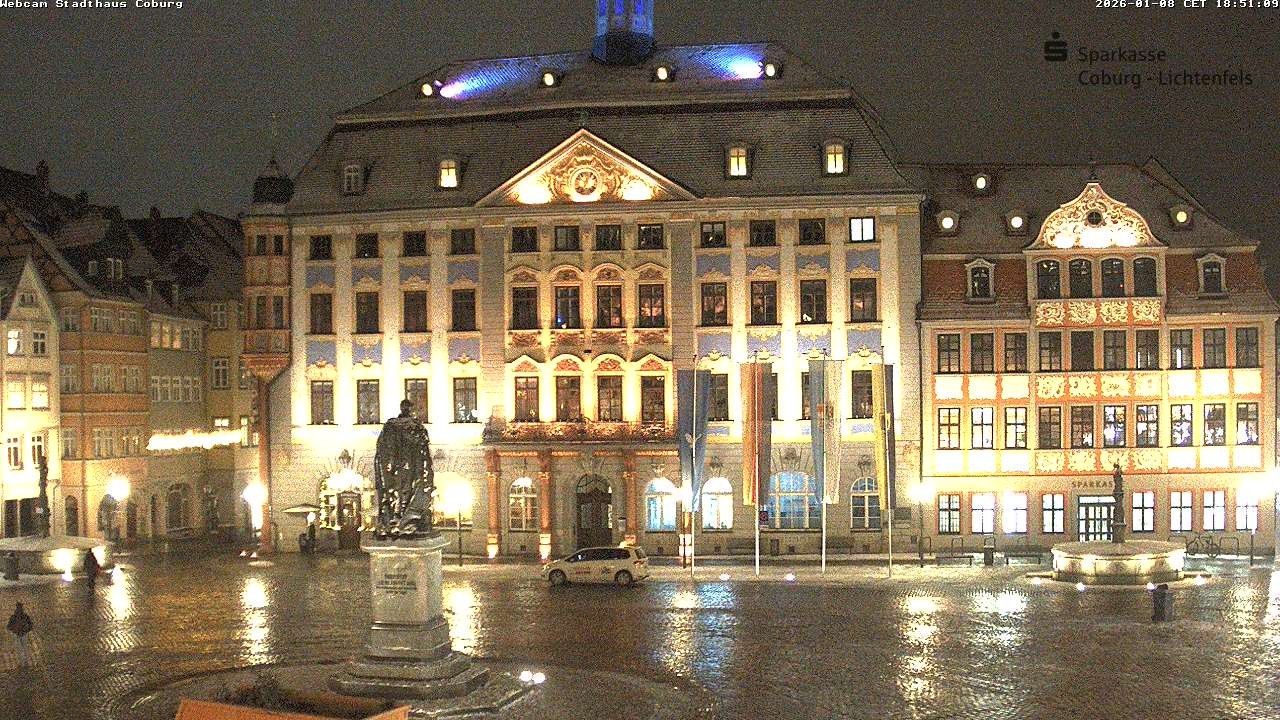 Archiv Foto Webcam Stadthaus Coburg