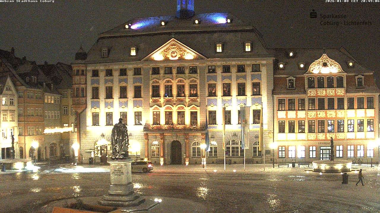 Archiv Foto Webcam Stadthaus Coburg