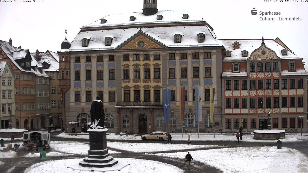 Archived image Webcam Council Office Building Coburg