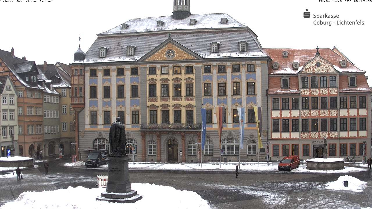 Archiv Foto Webcam Stadthaus Coburg