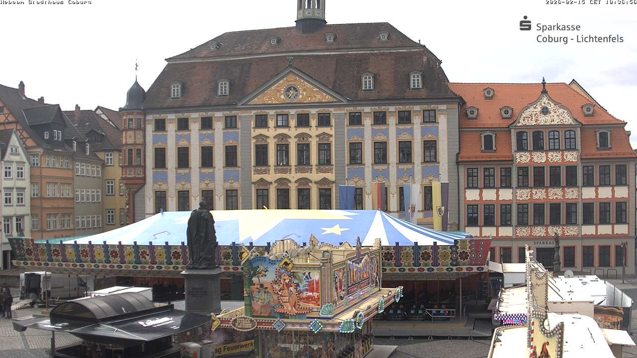 Archived image Webcam Council Office Building Coburg