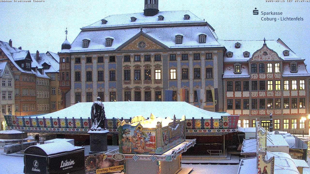 Archiv Foto Webcam Stadthaus Coburg
