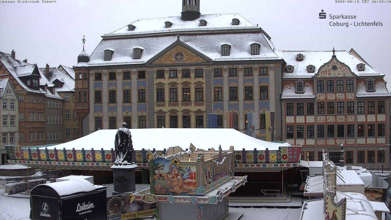 Archiv Foto Webcam Stadthaus Coburg