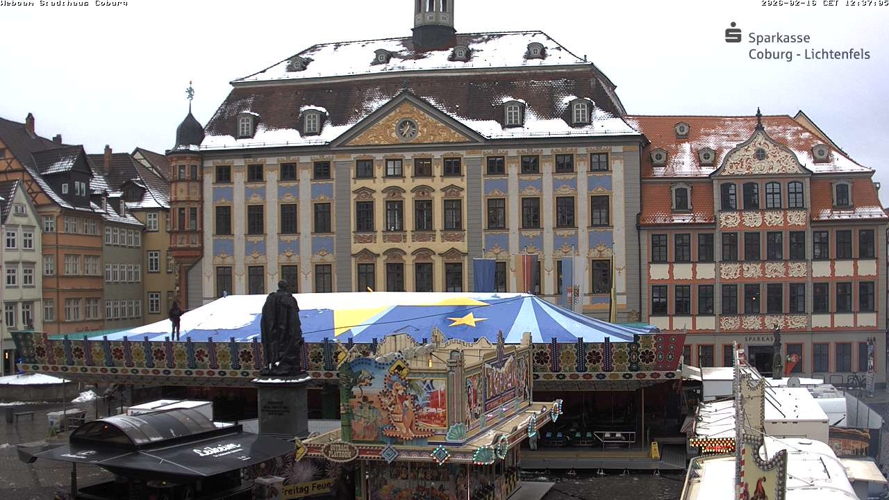 Archiv Foto Webcam Stadthaus Coburg
