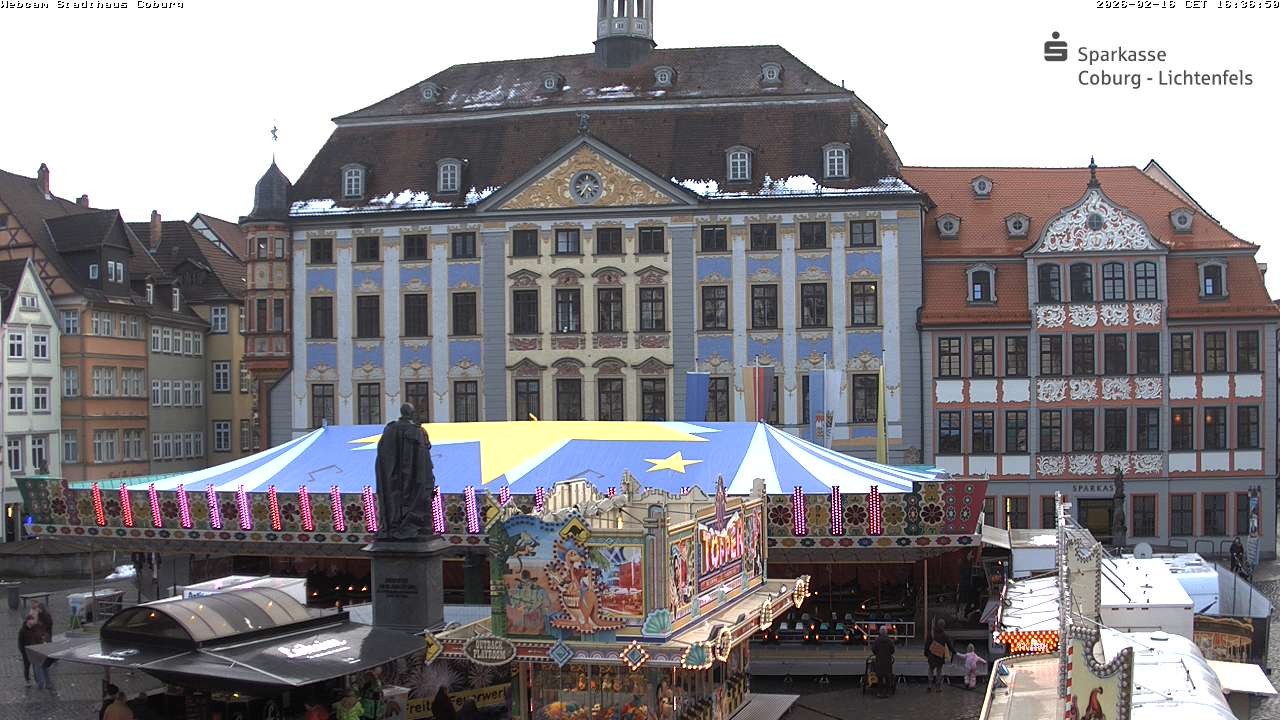 Archiv Foto Webcam Stadthaus Coburg