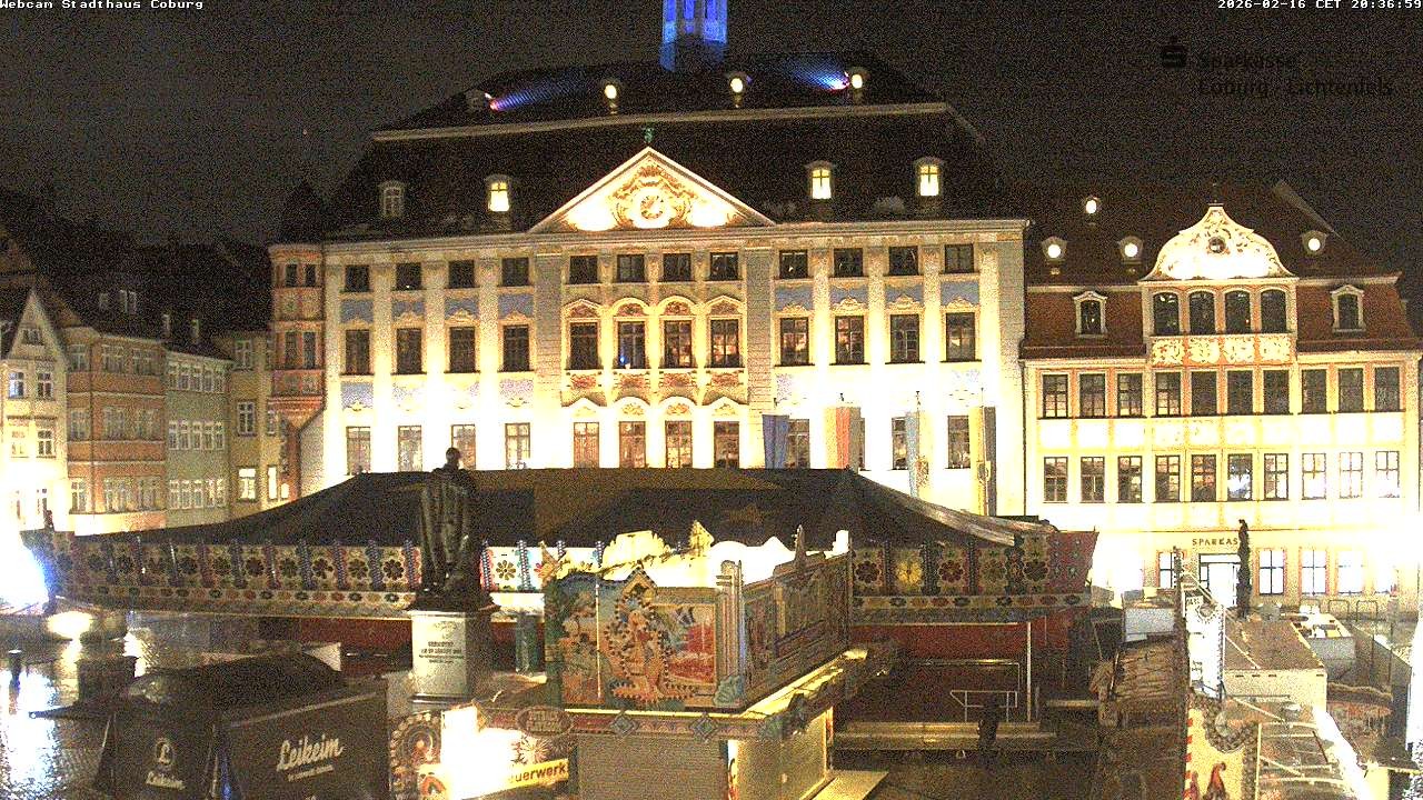 Archiv Foto Webcam Stadthaus Coburg