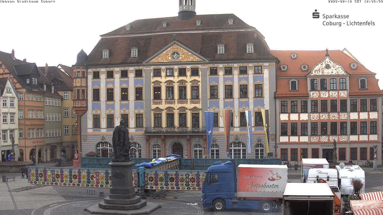 Archiv Foto Webcam Stadthaus Coburg