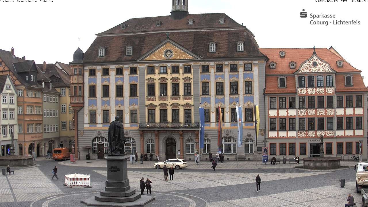 Archived image Webcam Council Office Building Coburg