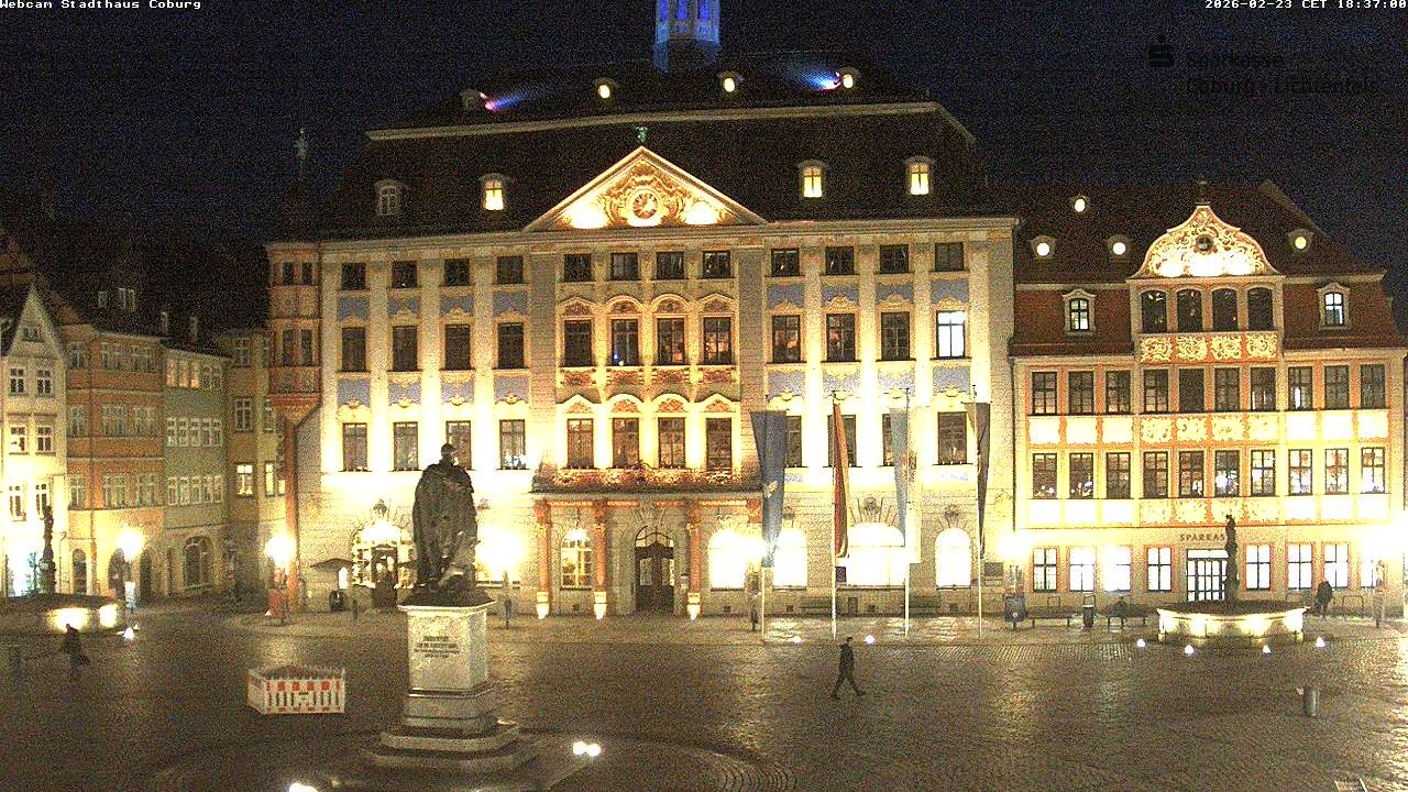 Archiv Foto Webcam Stadthaus Coburg