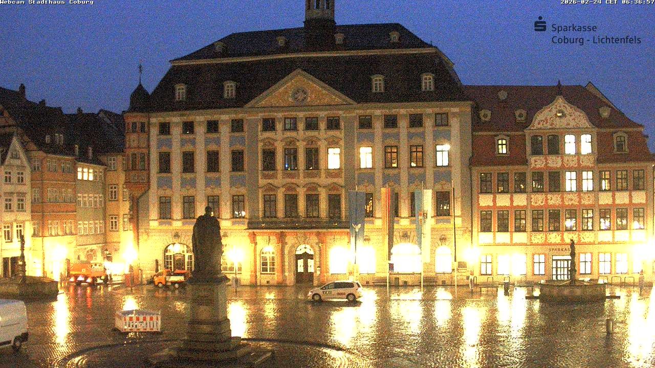 Archiv Foto Webcam Stadthaus Coburg