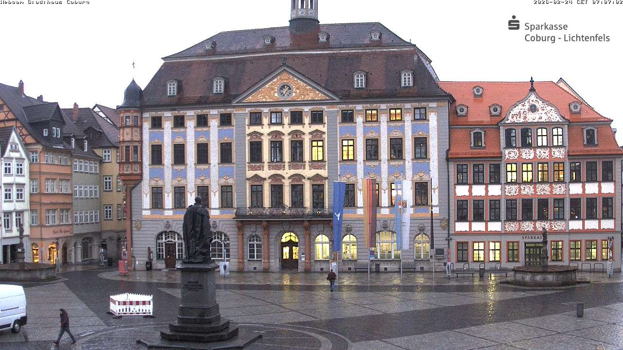 Archiv Foto Webcam Stadthaus Coburg