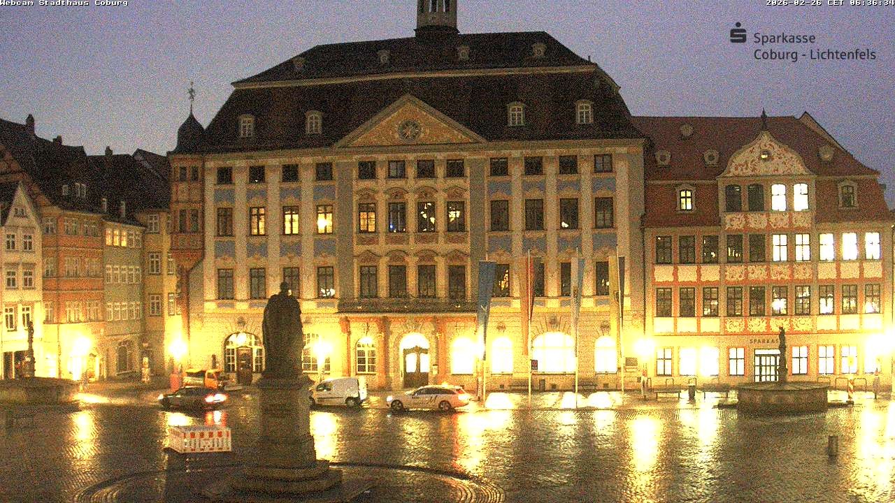 Archived image Webcam Council Office Building Coburg