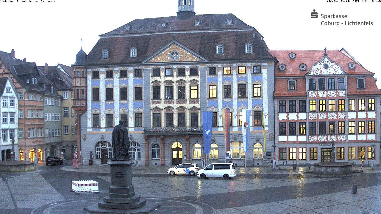 Archived image Webcam Council Office Building Coburg