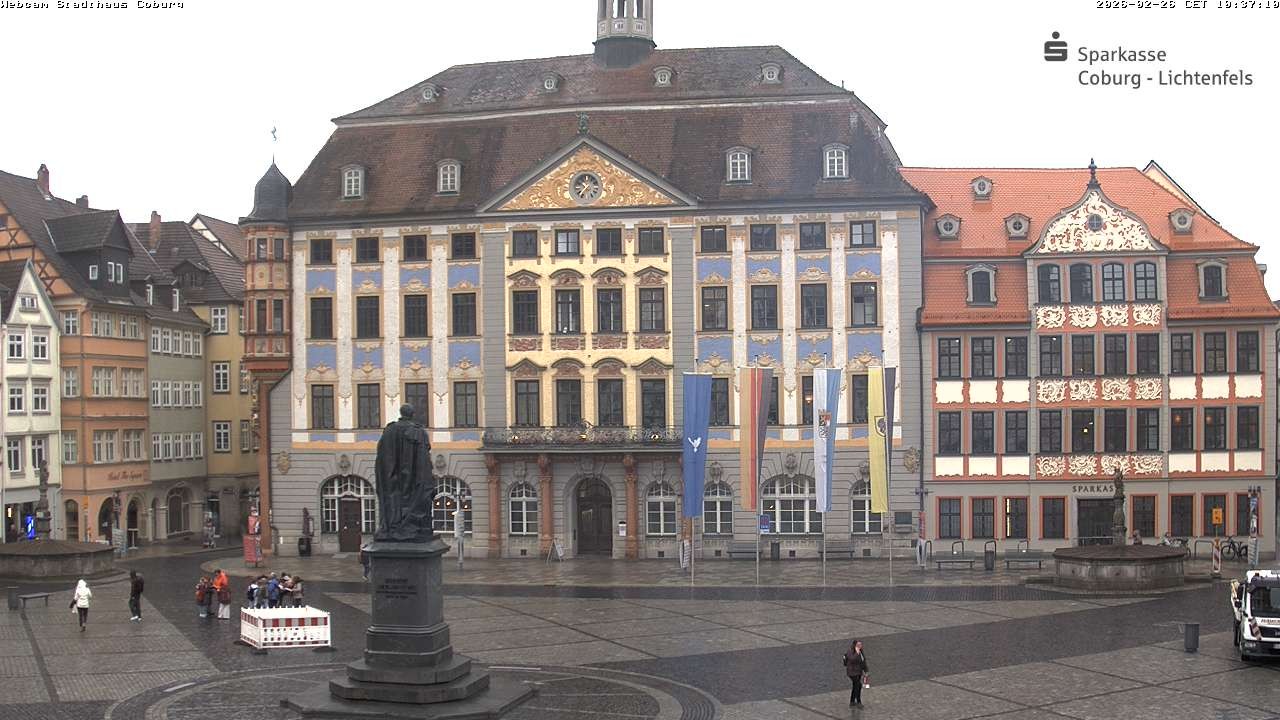 Archived image Webcam Council Office Building Coburg