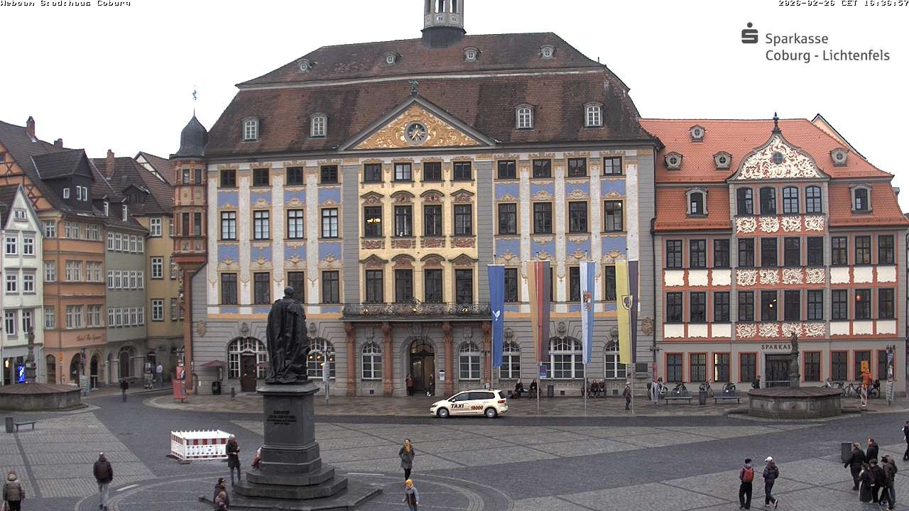 Archived image Webcam Council Office Building Coburg