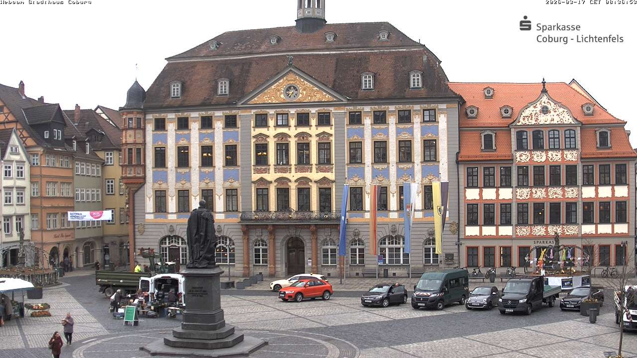 Archiv Foto Webcam Stadthaus Coburg
