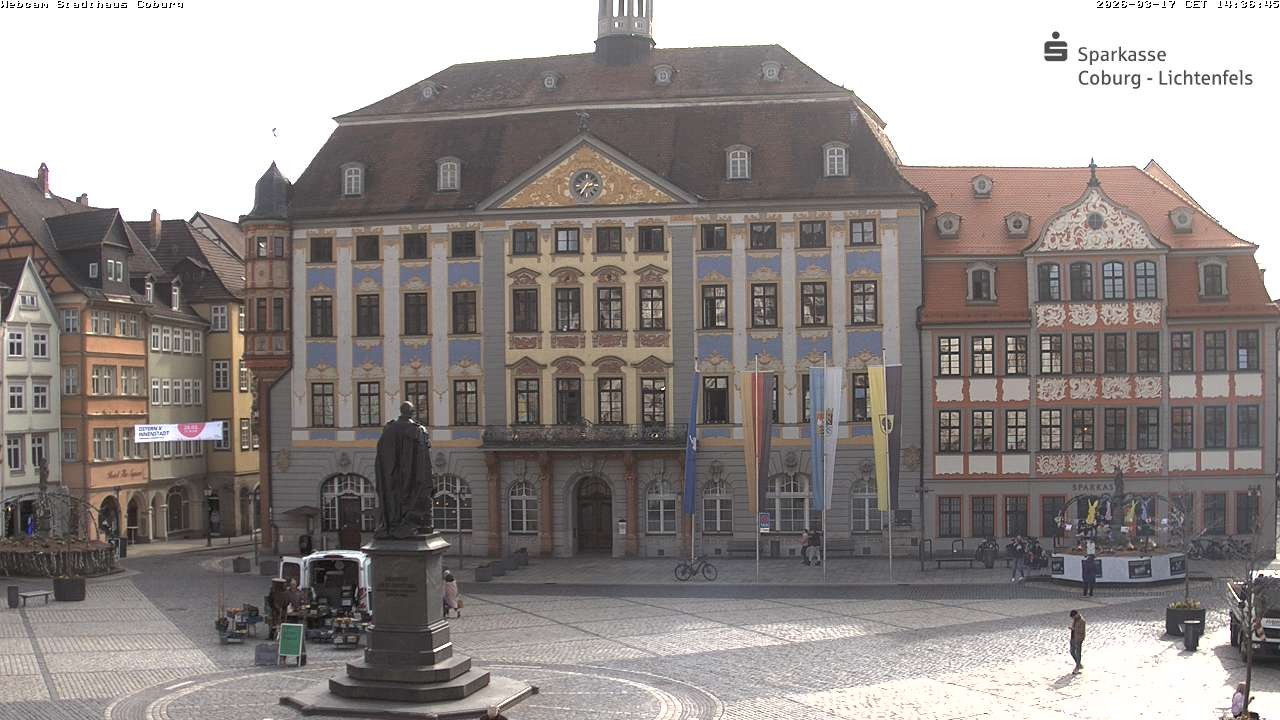 Archived image Webcam Council Office Building Coburg