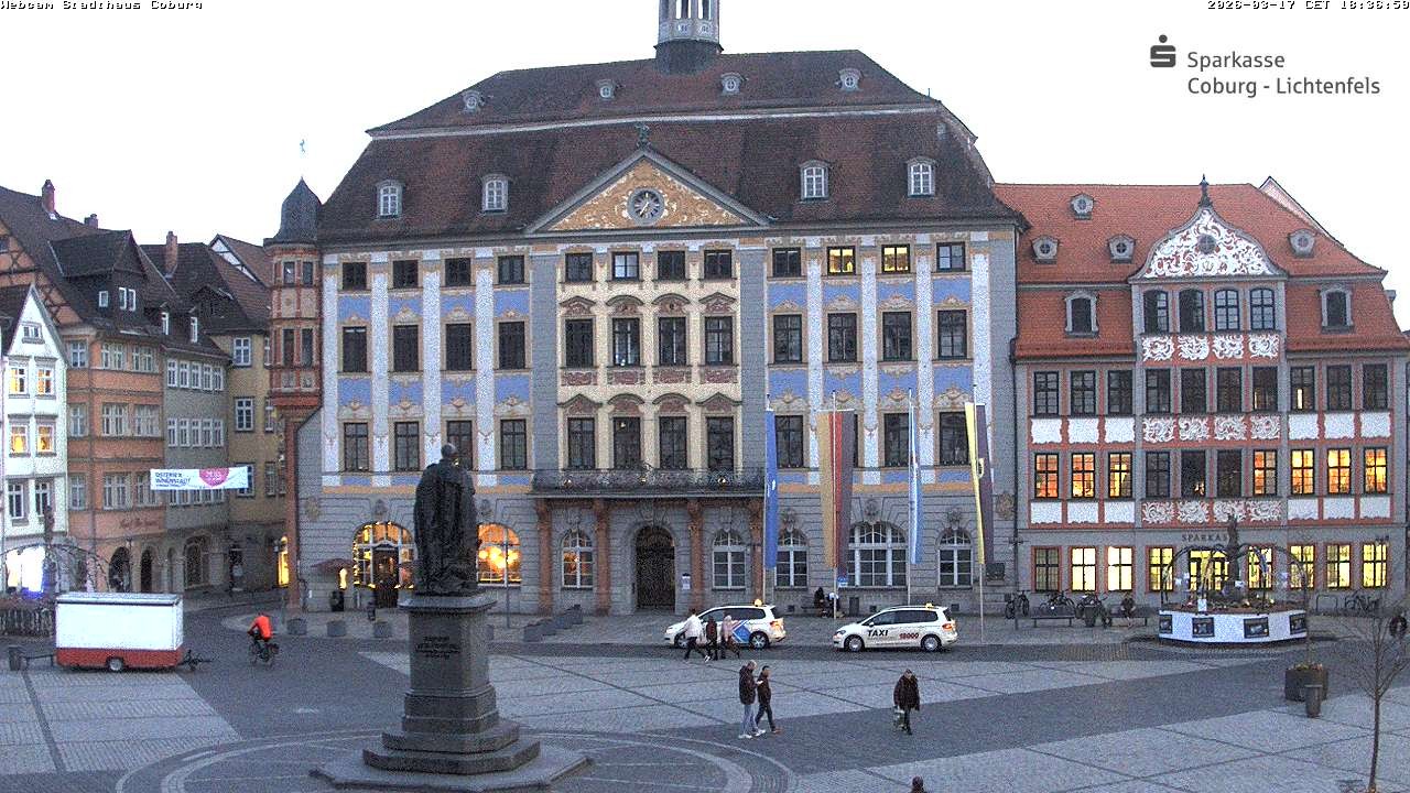 Archived image Webcam Council Office Building Coburg