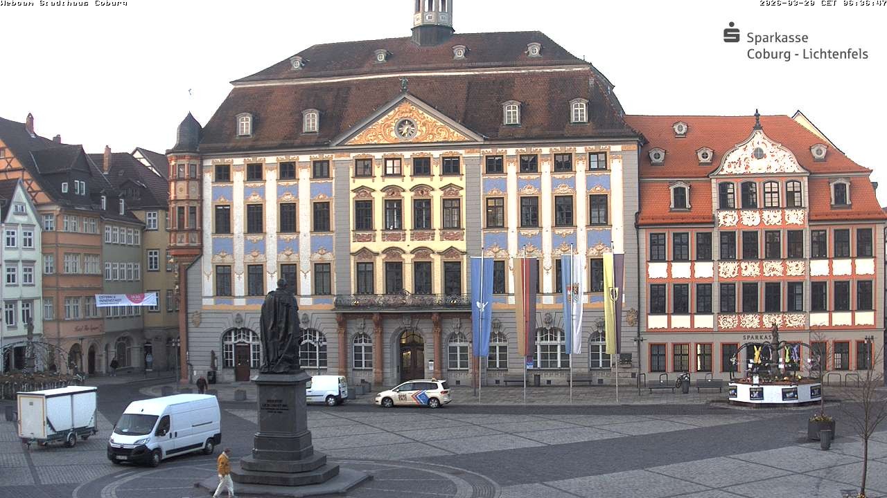 Archiv Foto Webcam Stadthaus Coburg