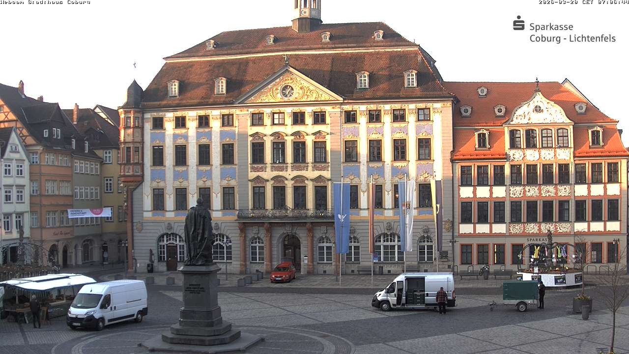 Archiv Foto Webcam Stadthaus Coburg