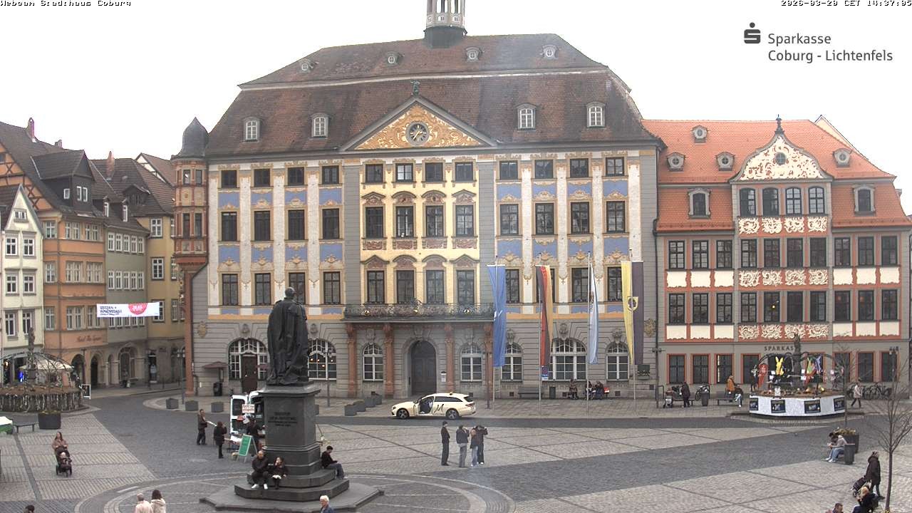 Archiv Foto Webcam Stadthaus Coburg