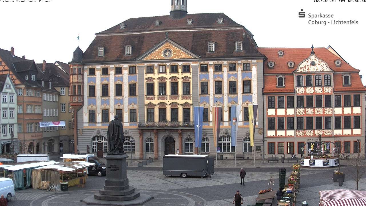Archived image Webcam Council Office Building Coburg
