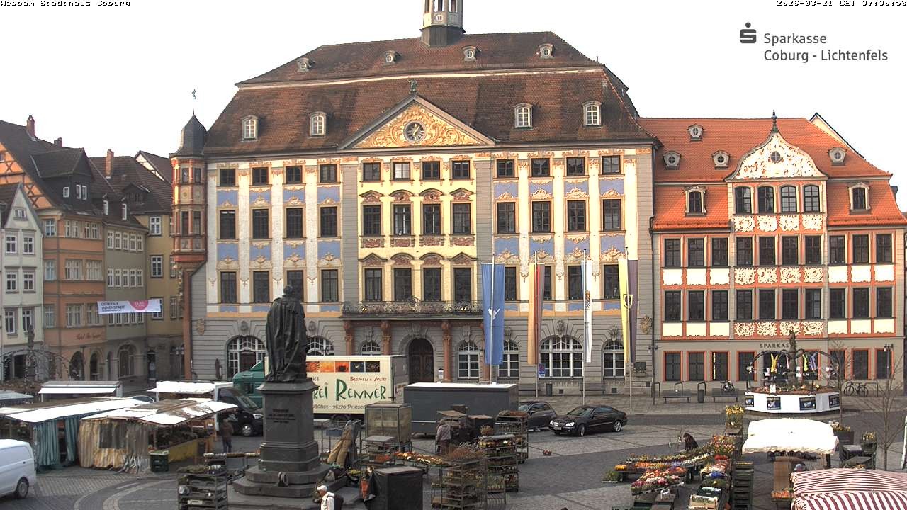 Archived image Webcam Council Office Building Coburg