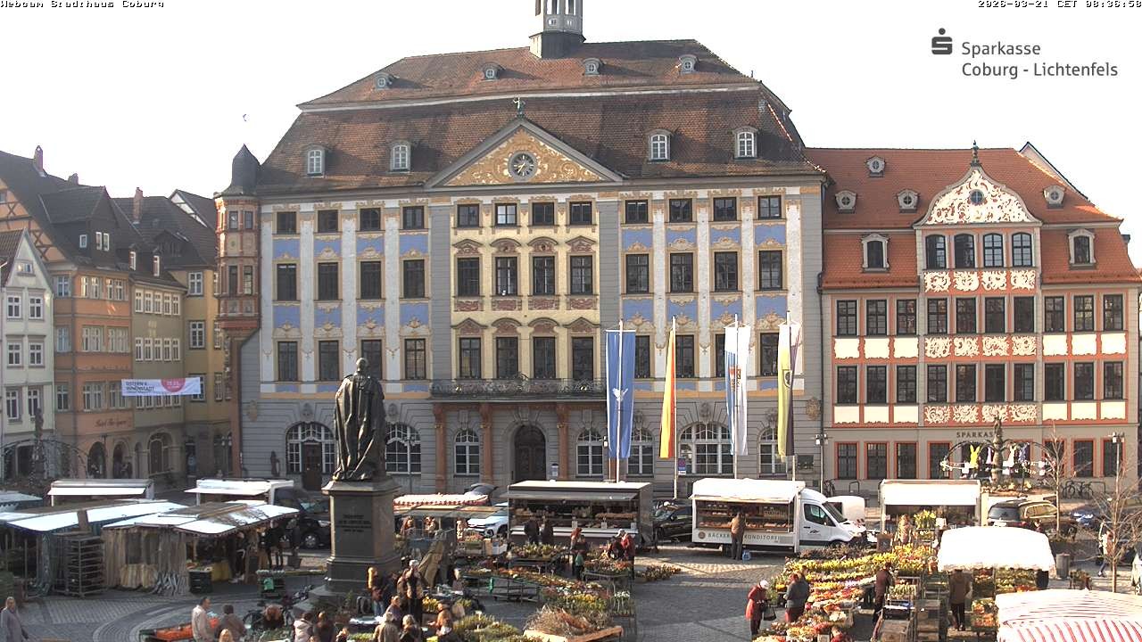 Archived image Webcam Council Office Building Coburg