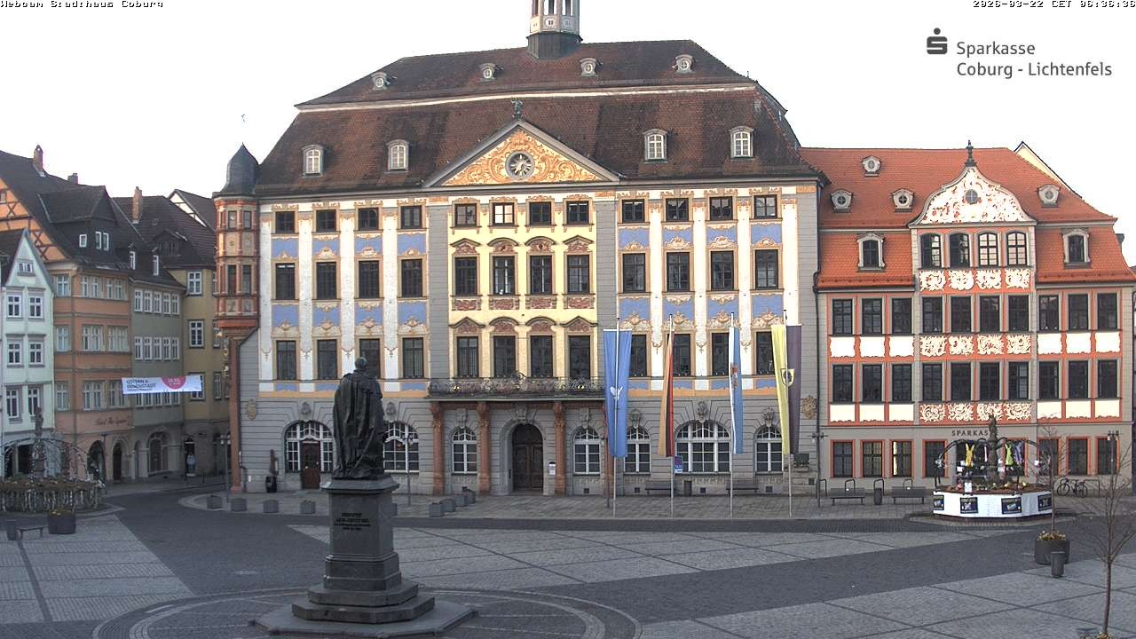 Archiv Foto Webcam Stadthaus Coburg